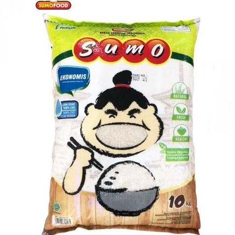 BERAS SUMO HIJAU SUPER PREMIUM 10 KG / BERAS SUMO