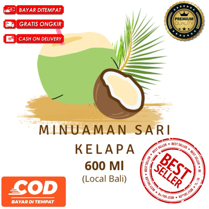 [PROMO] Minuman Sari Kelapa (Balinese) 600Ml