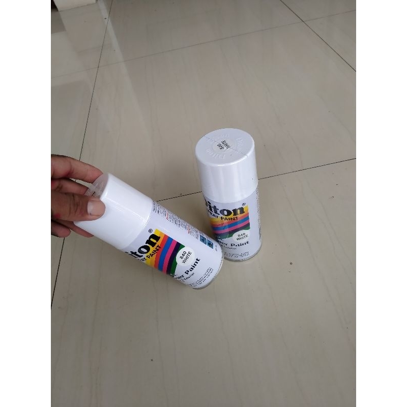 pilok pilox cat diton wahite 804 putih 300cc pilok diton pilox diton cat 300cc