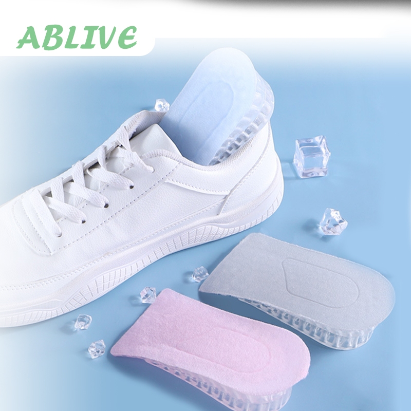 Peninggi Sepatu Silikon Sol Sepatu Peninggi Badan Penambah Tinggi Sepatu Adjustable Height