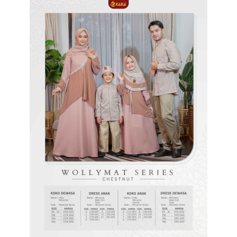 Sarimbit Keke Wollymat//Sarimbit Keluarga