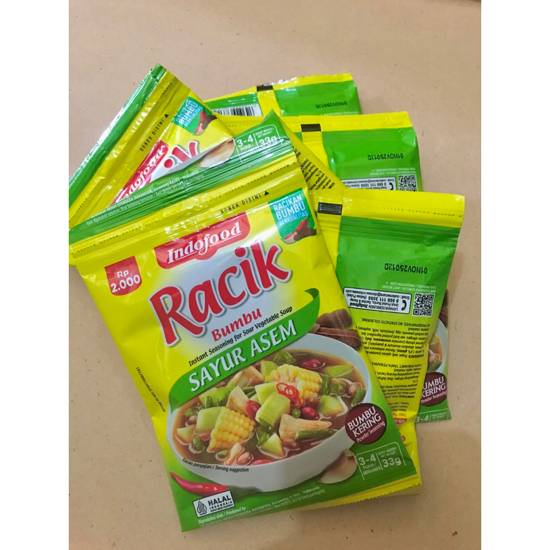 

Racik sayur asem 1 renceng isi (10)