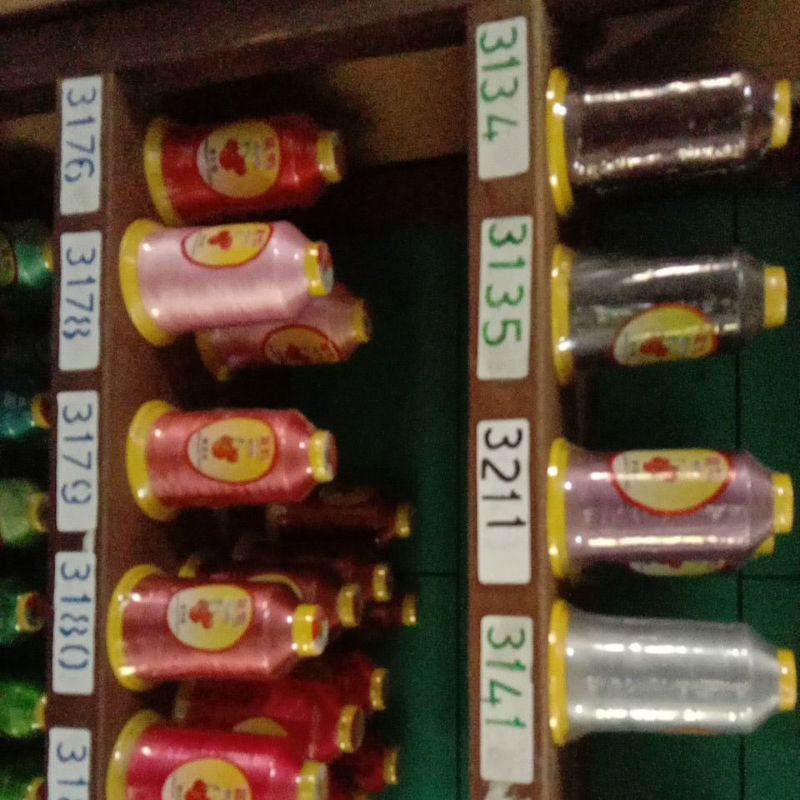 benang bordir Polyester Fuyi