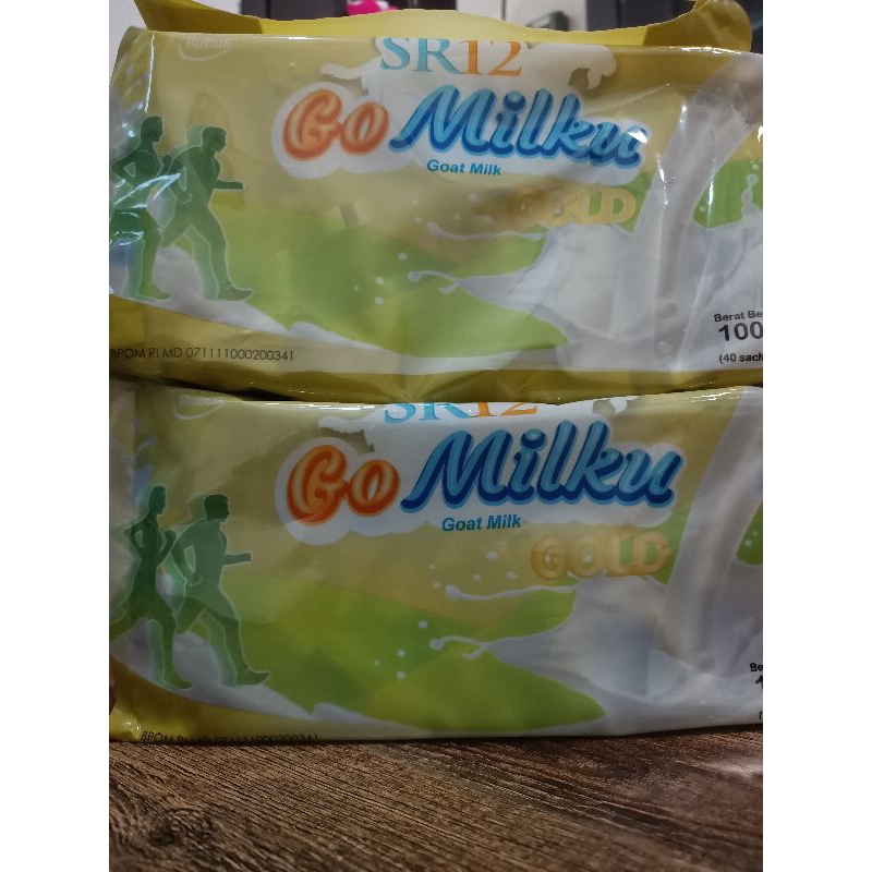 

GoMilku gold sachet SR12 per pack ( isi 40 sachet)
