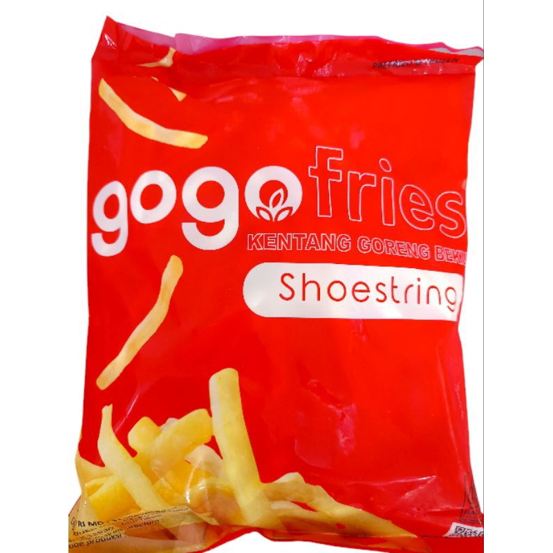 

Kentang Goreng French Fries Gogo Shoestring Cut 1 Kg