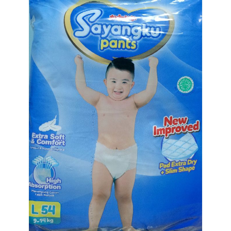 Murah-Pampers Sayangku Pants L54/Pampers Celana L54/Diapers Anak