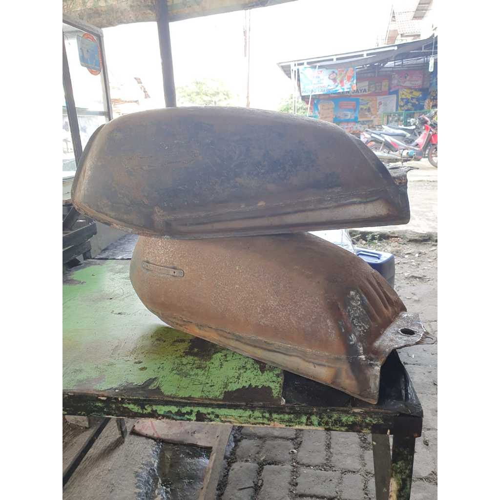 Tangki GL pro/max original modif nat lurus