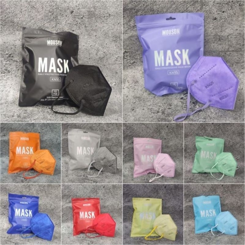 Masker KN95 Mouson | Warna
