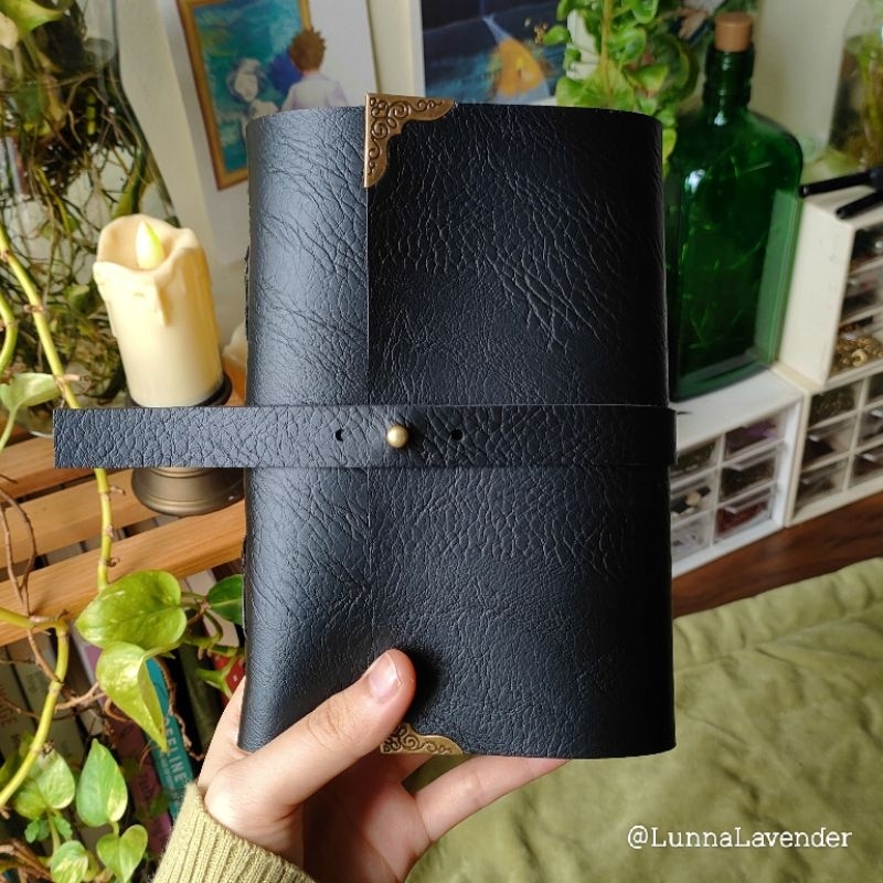 

Black Mini Traveler's Journal Pocket Size A6