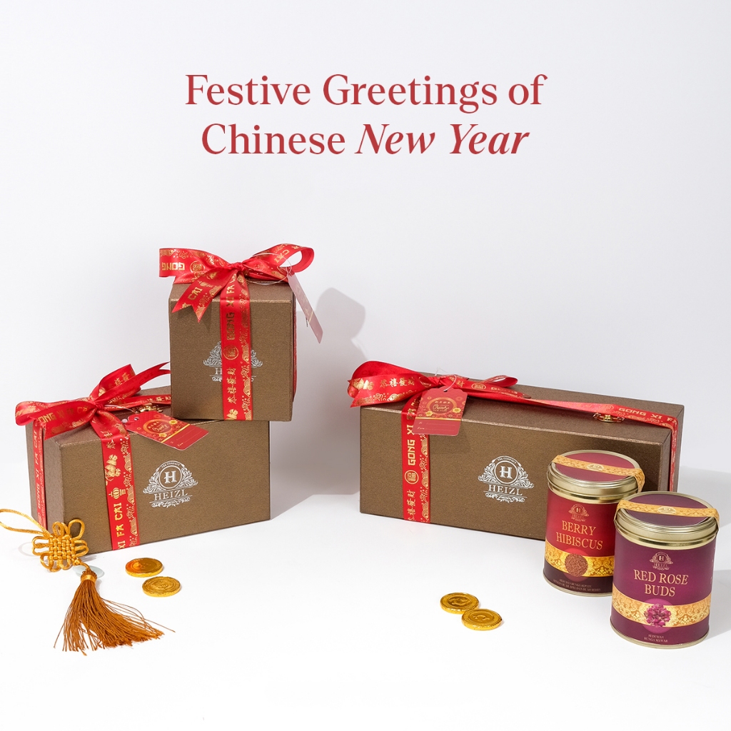 

HEIZL Chinese New Year Hampers Imlek Gift Box Set Kotak Kado Hadiah Ultah Ulang Tahun Event [BOX KOSONG, BELUM TERMASUK ISI]]