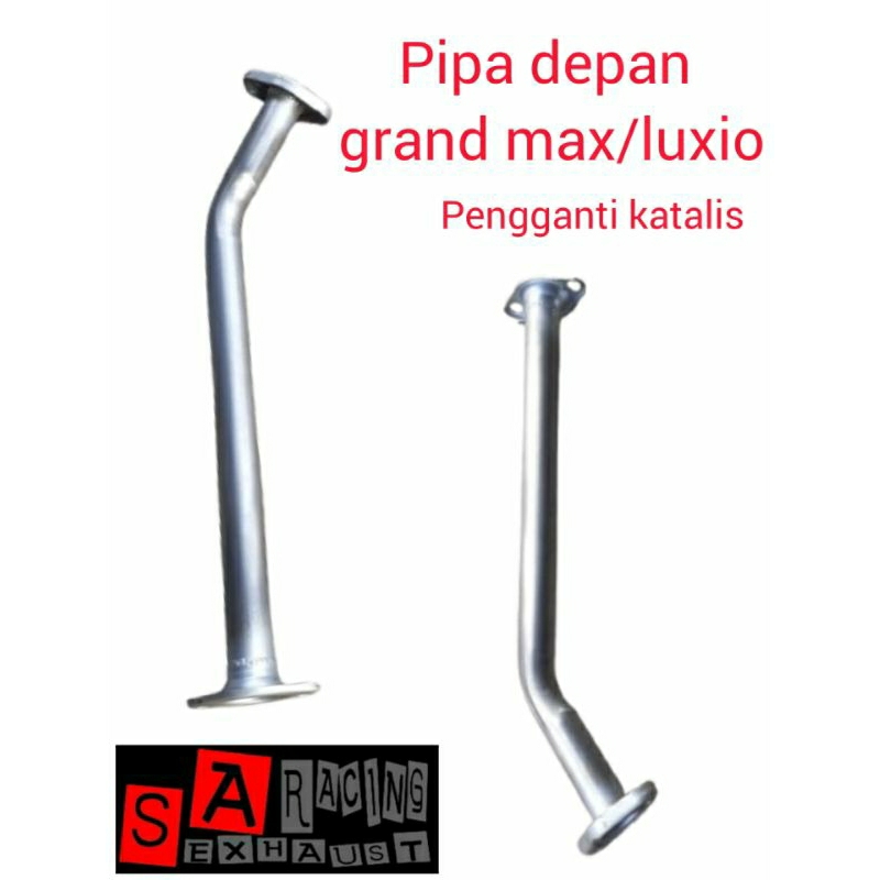 pipa depan grand max/luxio pengganti katalis