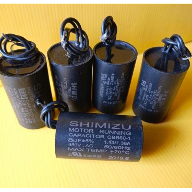 capacitor SHIMIZU 8UF+5%