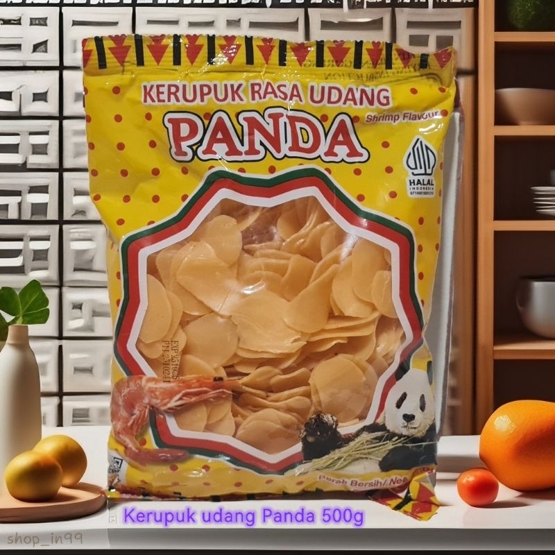 

Kerupuk Rasa Udang Panda 500g