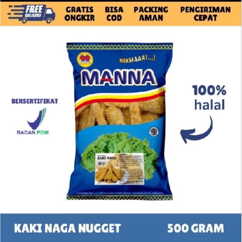 

MANNA NAGET IKAN KAKI NAGA 500GR