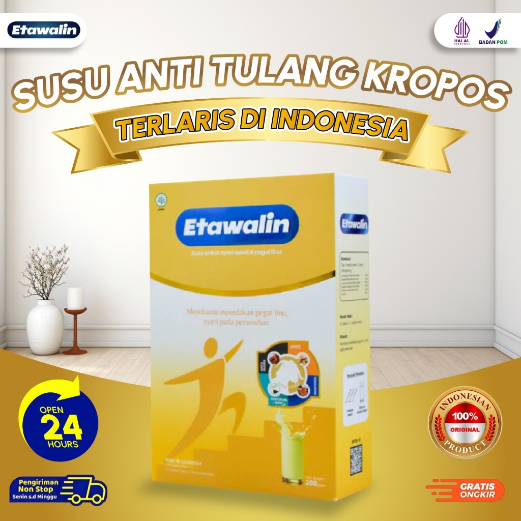 

Susu Etawalin Original Asli, Susu Kambing Etawa Berkualitas untuk Nyeri Sendi, Asam Urat, dan Radang