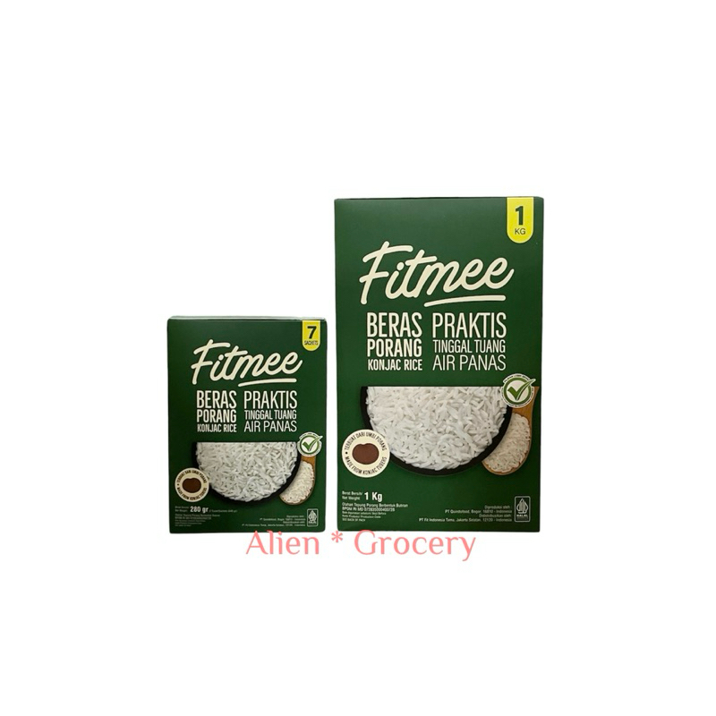 

FITMEE KONJAC RICE 280gr 1000gr 1kg