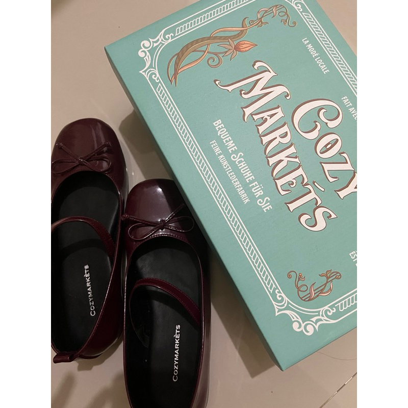 PRELOVED minete ribbon ballet cozymarkets