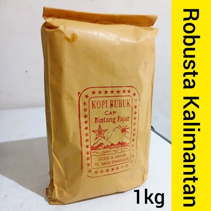 

Kopi Bubuk Robusta Kalimantan | Super | Robusta Coffee -1Kg