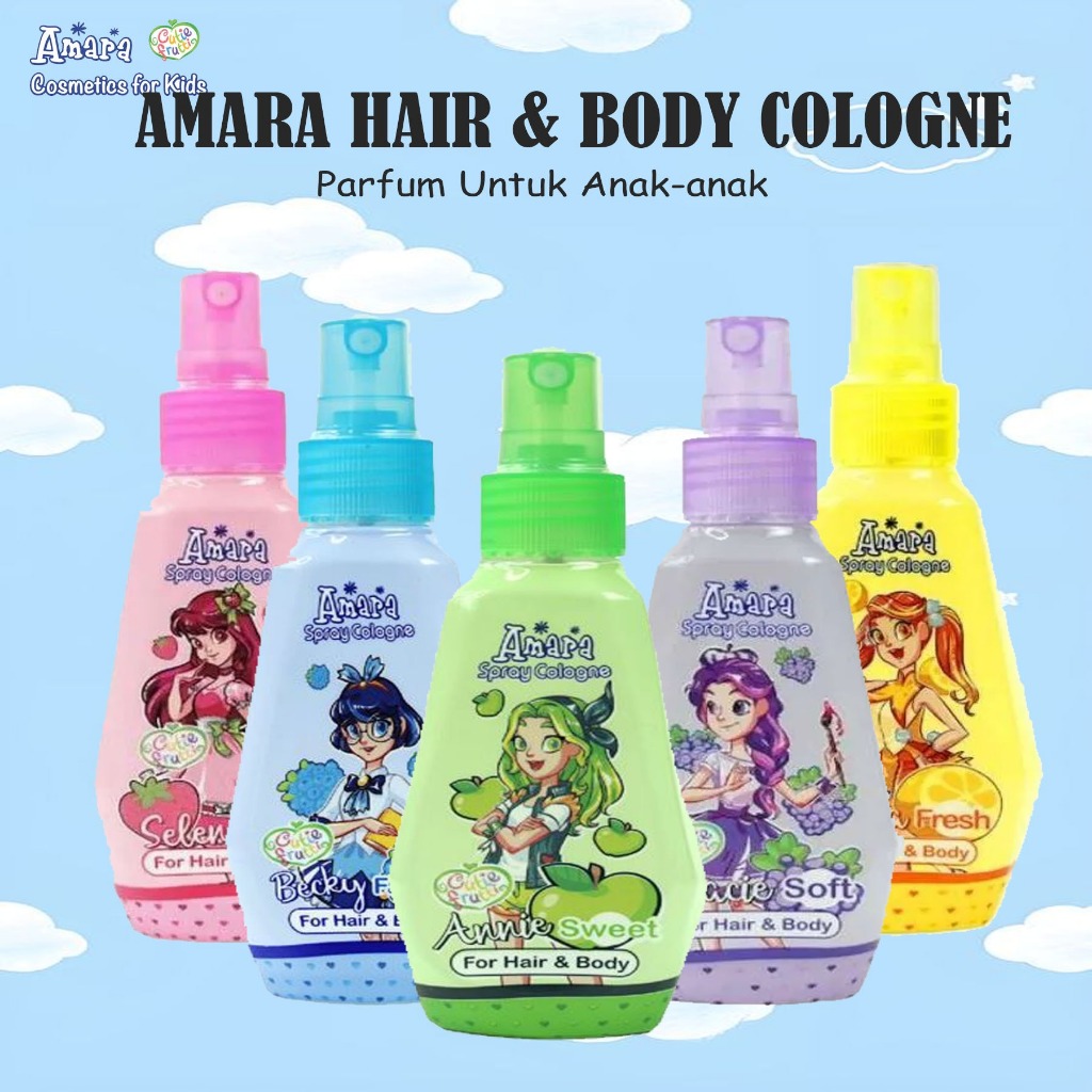 Amara Spray Cologne / Parfum Anak / Cologne Anak