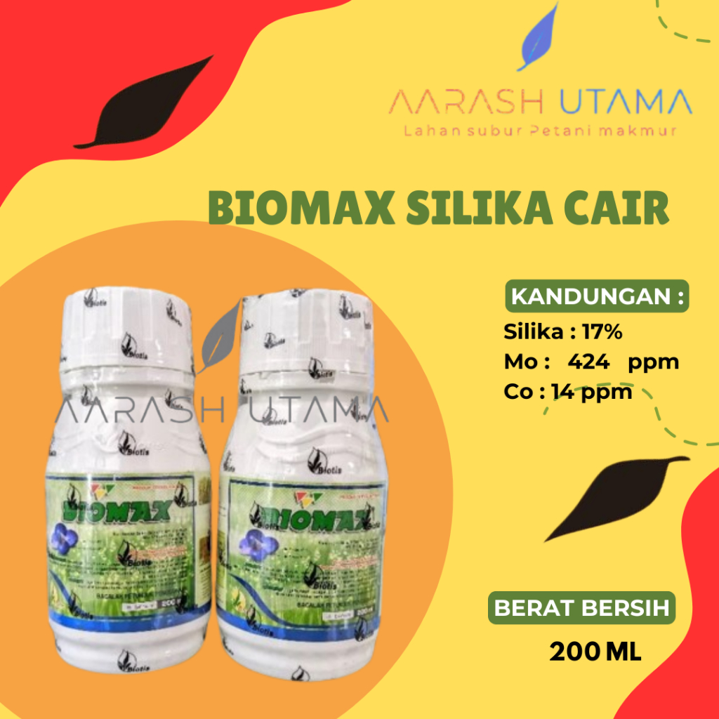 BIOMAX PUPUK SILIKA CAIR 200ml