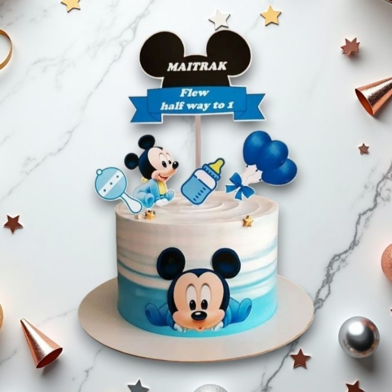 

Mickey mouse cake topper