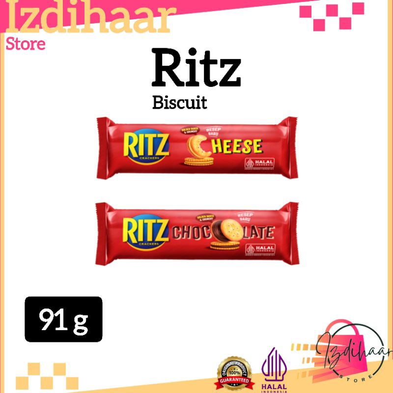 

Ritz Biskuit Sandwich Keju dan Cokelat 91 Gram