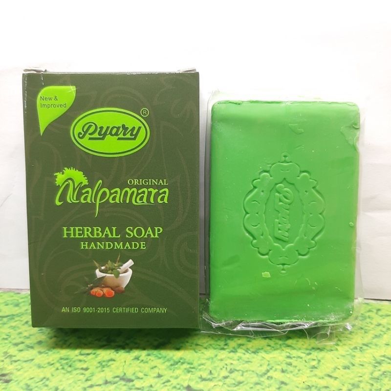 PYRARY Nalpamara Herbal Soap | Turmeric | Sabun Pyrary Nalpamara Herbal