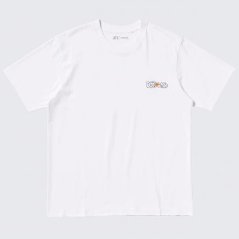 UNIQLO Men UT T-Shirt Kaos Pria Grafis Dragon Ball Daima White