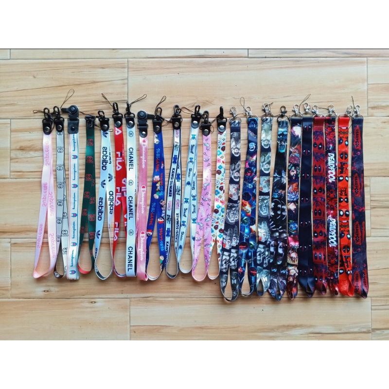 

tali id card lanyard gantungan nama holder name