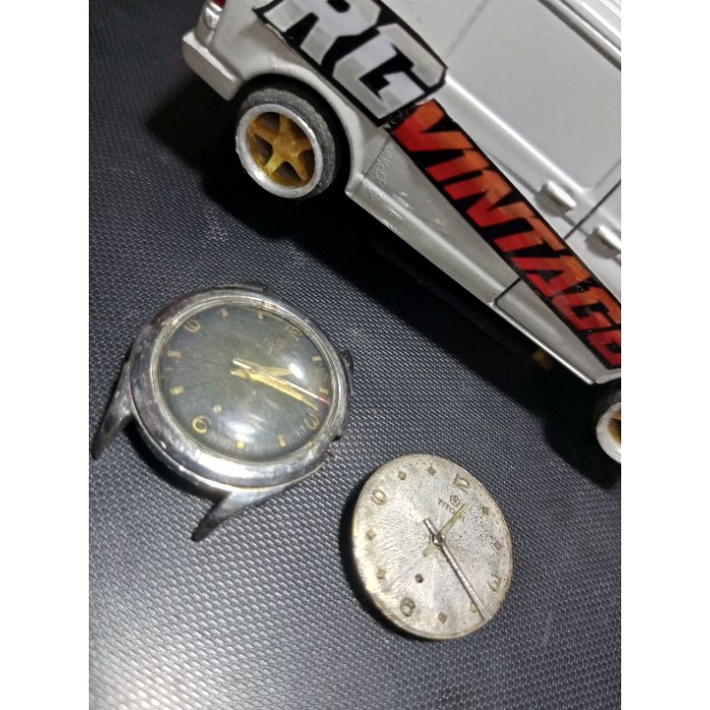 jam bekas manual wind titoni dim 3.3