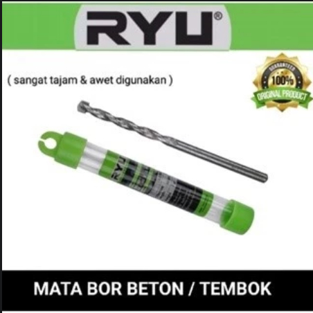 Ryu by tekiro mata bor beton / tembok ( asli / original )