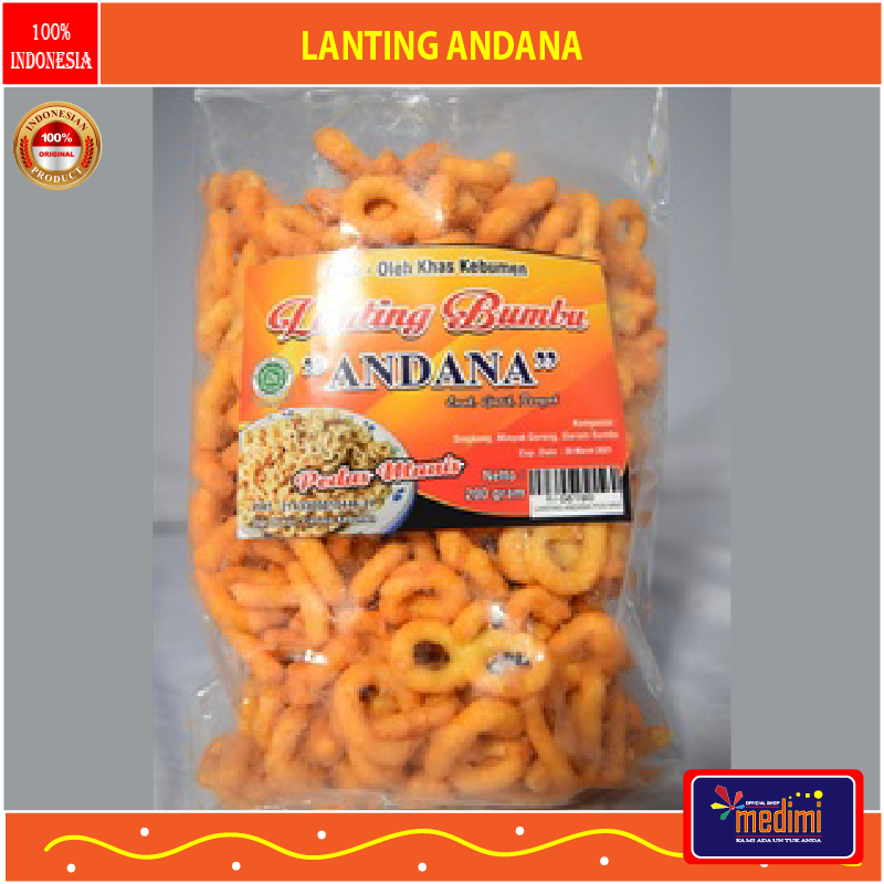 

Lanting Andana camilan khas daerah....