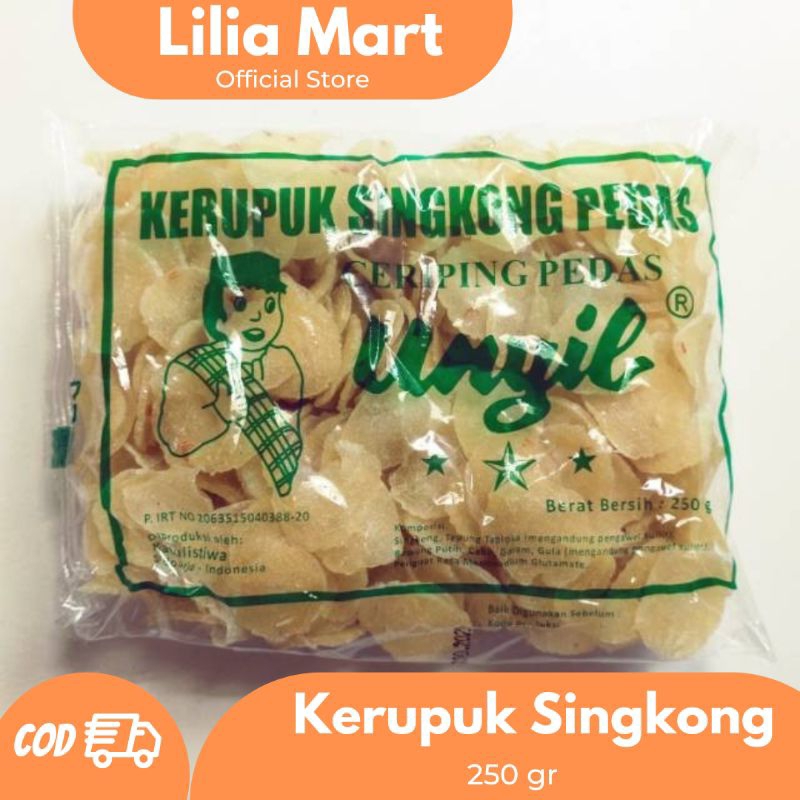 

Kerupuk Singkong Pedas Si Unyil 250 gr