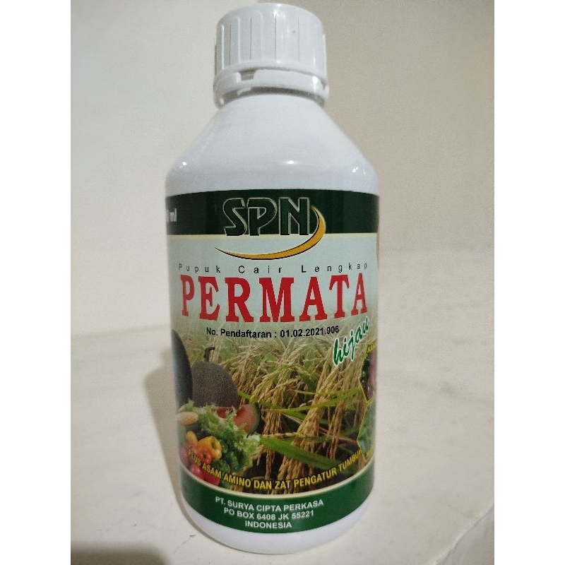 Pupuk cair lengkap Plus asam amino PERMATA