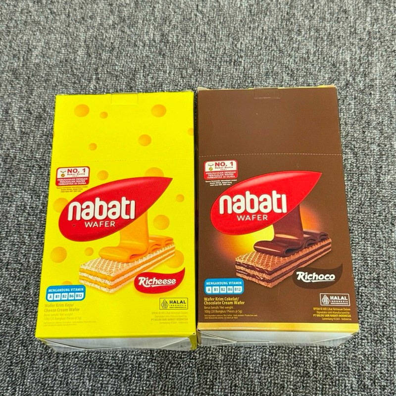 

Nabati 500 Keju/Coklat 1 Box