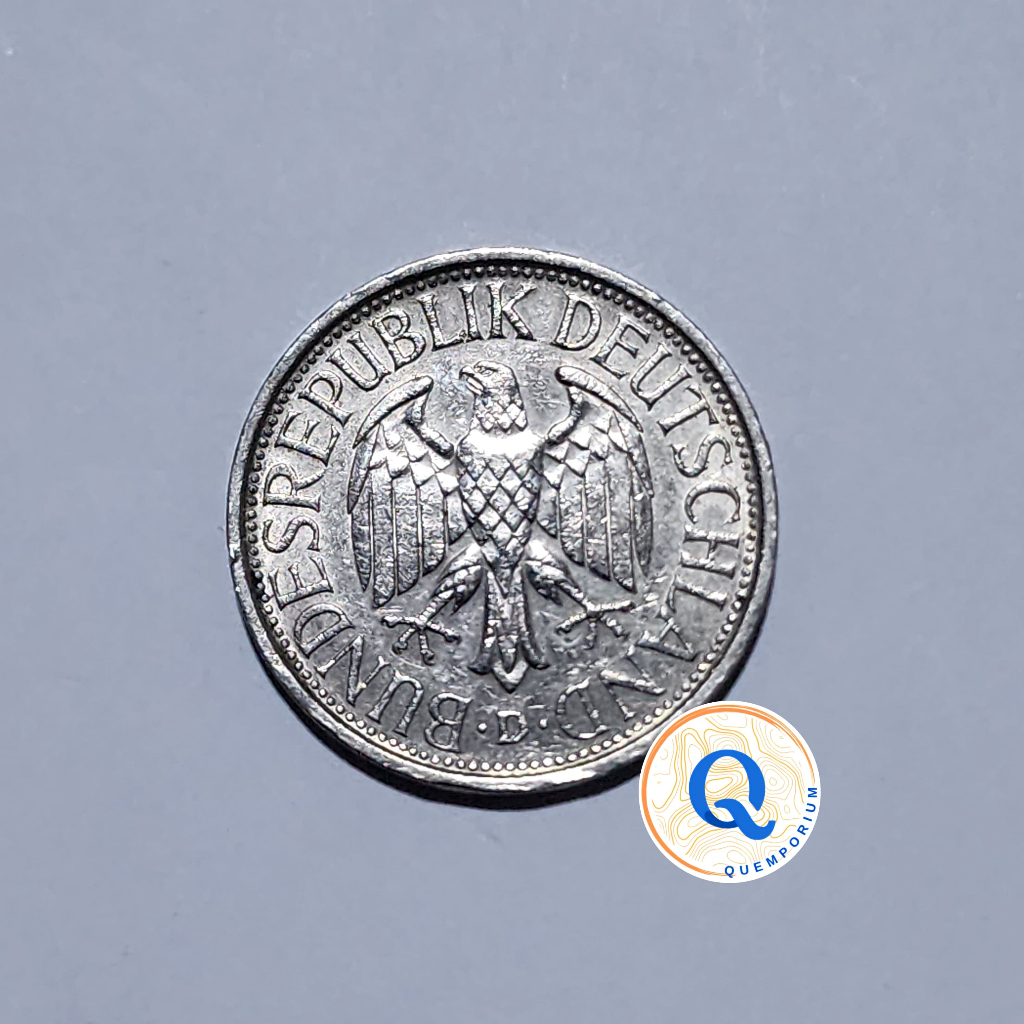 [KOLEKSI NUMISMATIK] Koin Kuno Langka 1 Deutsche Mark Jerman 1979