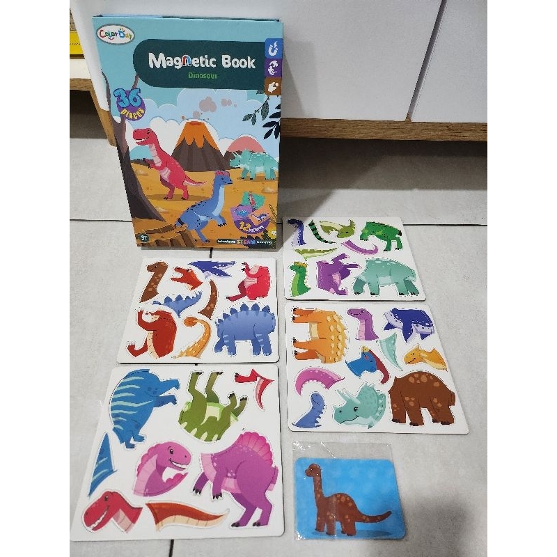 preloved magnetic toy dinosaurs