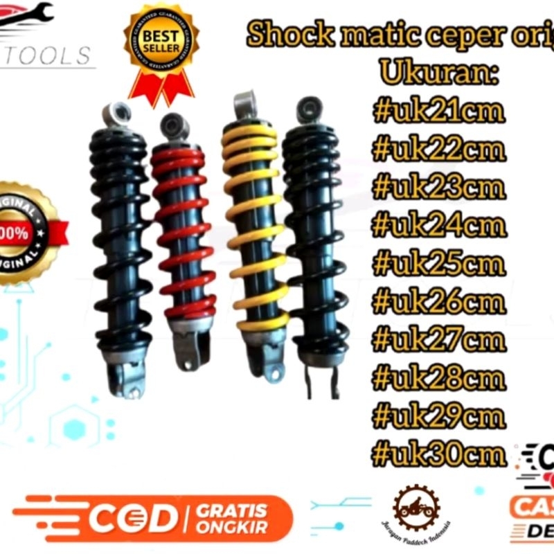 SHOCK DOwensize metik ceper Beta vario Mio all motor metik ceper