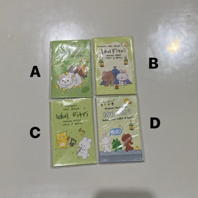 

(Isi 8 pcs) Amplop Lebaran Premium muslim idul fitri