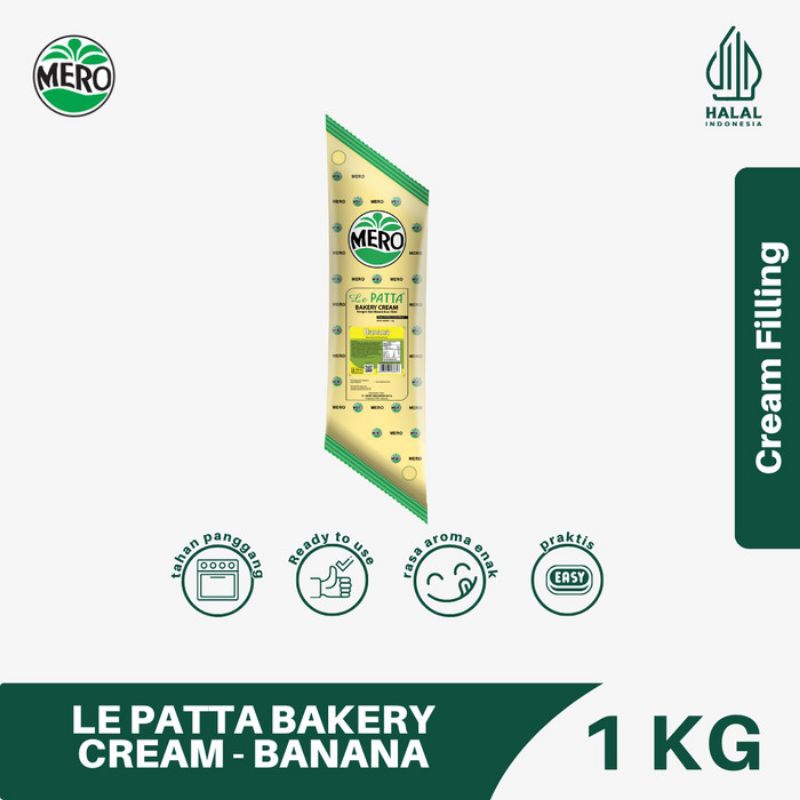 

MERO LePatta Bakery Cream pisang 1kg