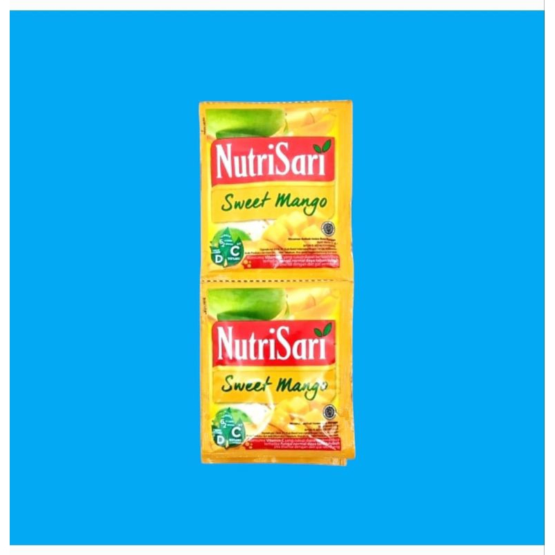 

NUTRISARI JERUK PERAS DAN SWEET MANGO RENCENG 10X14GR