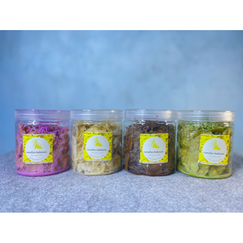 

Banana.chips07- Keripik Pisang Lumer - kemasan toples 650ml