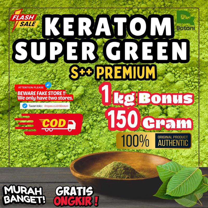 

POWDER PURLI / BUBUK SUPER HIJAU ASLI KALIMANTAN 1KG FREE 150 GRAM