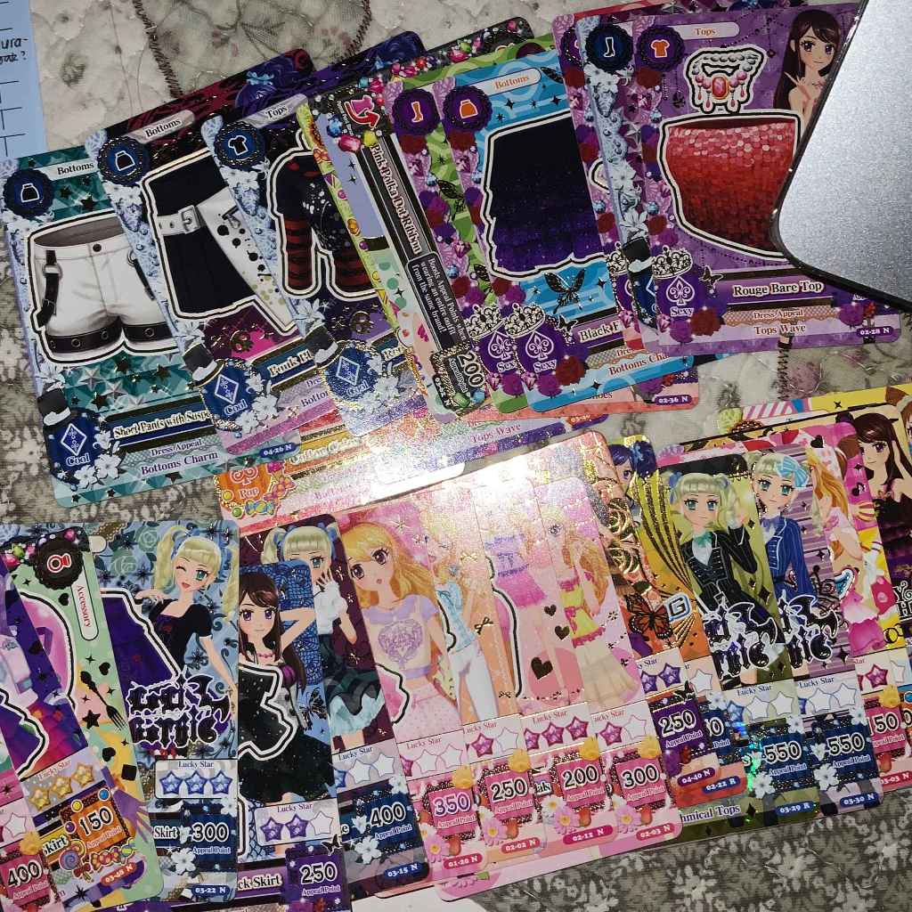 kartu aikatsu card original (ASLI)