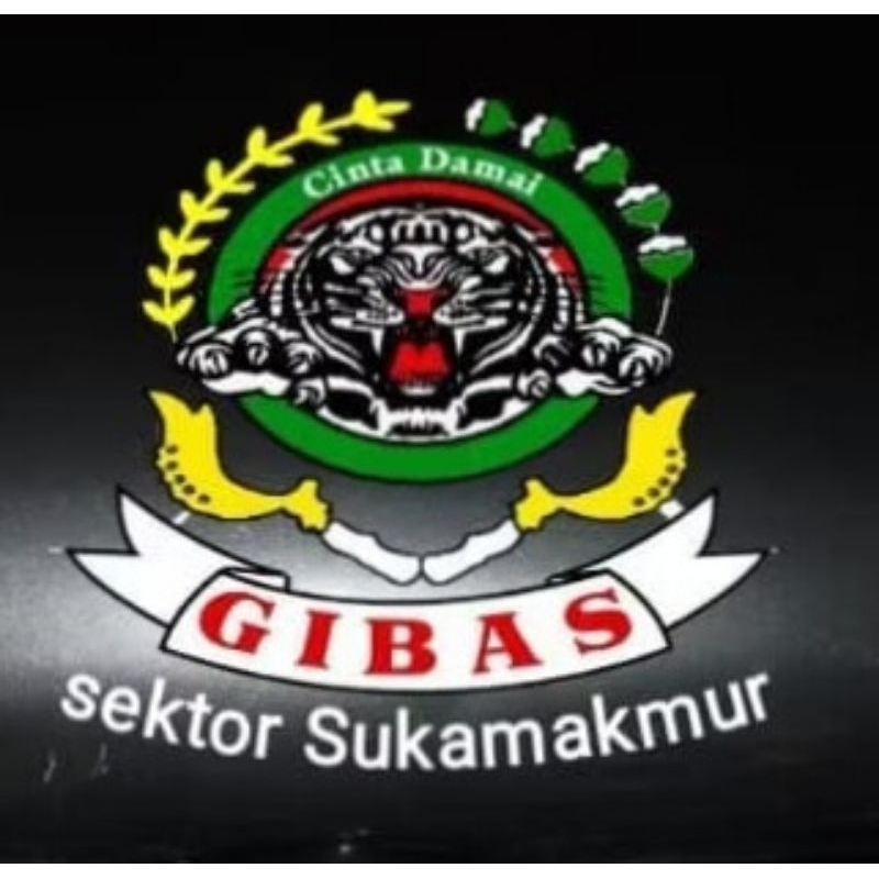 

Stiker Gibas,, stiker anti air , ukuran 30x40cm