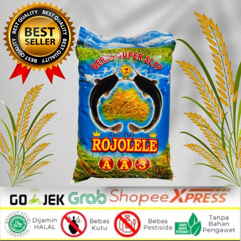 

Beras Cap Rojolele AA3 Slyp Super Premium 5 Kg 10 Kg 20 Kg