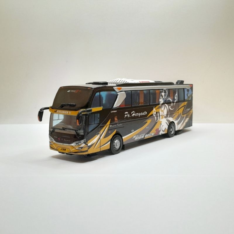 Miniatur bus CUSTOM Po HARYANTO body Jb2 Shd skala 64
