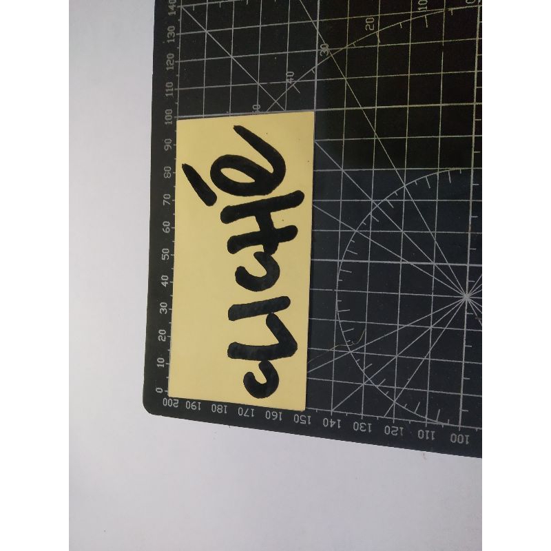 

stiker cutting cliche