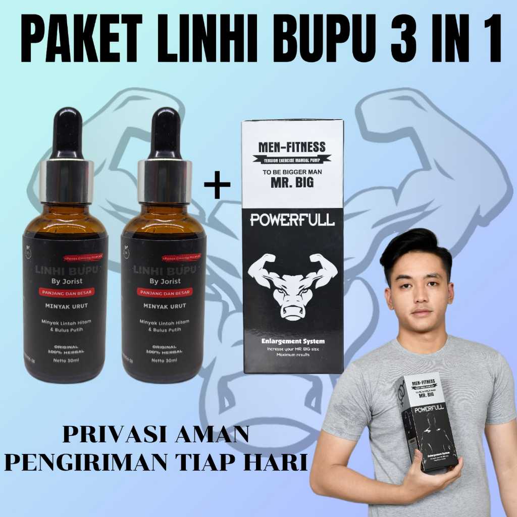 Paket silver linhi bupu pemakaian pagi dan malam 3in1