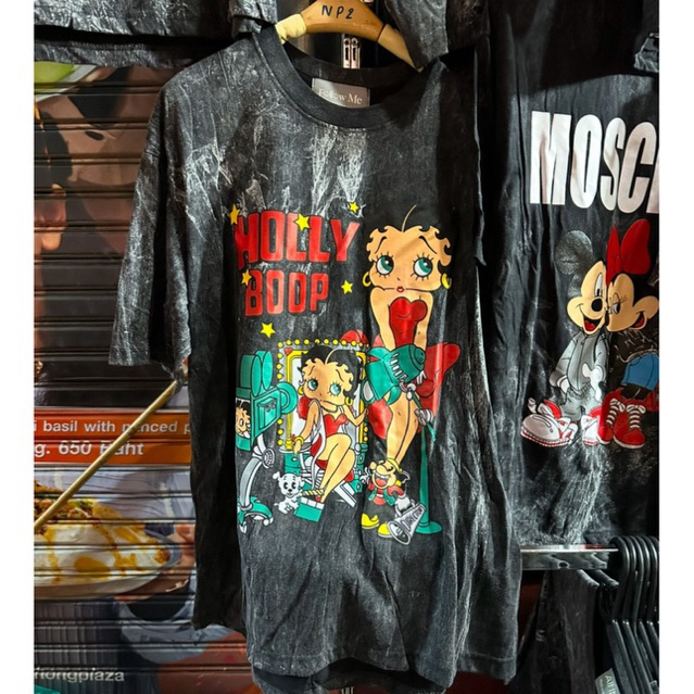 BETTY BOOP/KAOS WASH BANGKOK/OVERSIZE WASH/KAOS BETTY BOOP